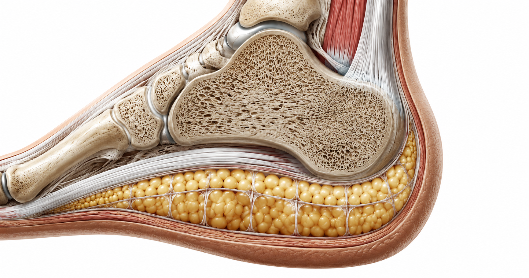 Heel Fat Pad: Anatomy, Function, Pain and Protection